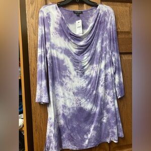 Tie dye tunic NWT